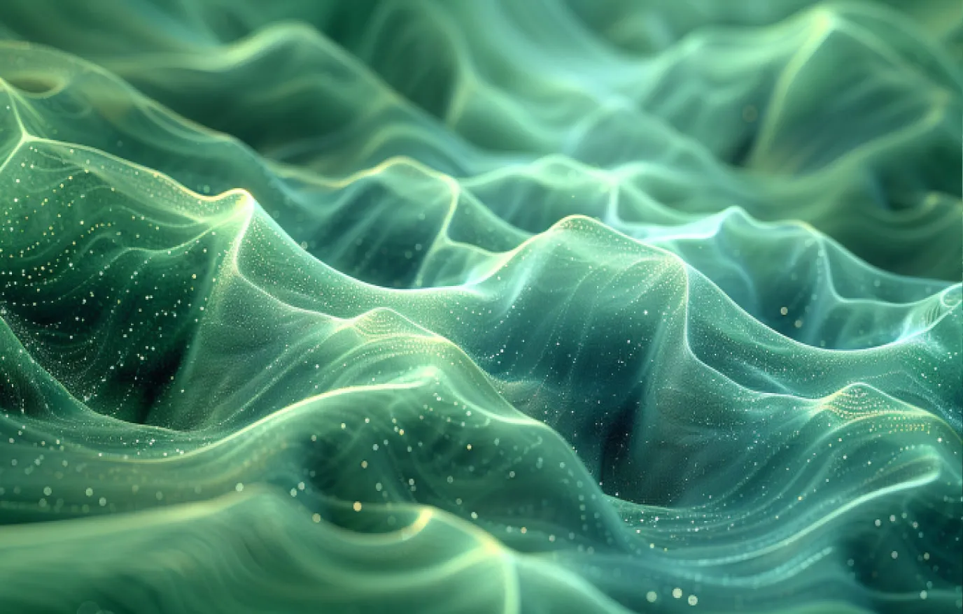 hügelige psychedelika landschaft